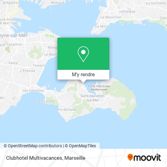 Clubhotel Multivacances plan