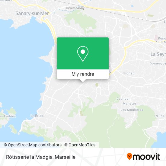 Rôtisserie la Madgia plan