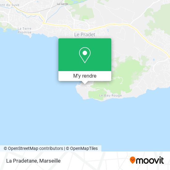 La Pradetane plan