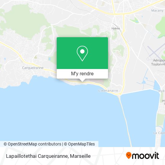 Lapaillotethai Carqueiranne plan