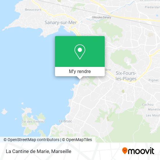 La Cantine de Marie plan