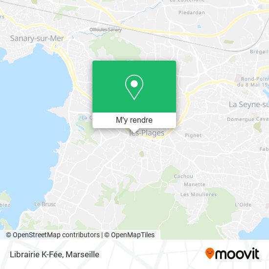 Librairie K-Fée plan