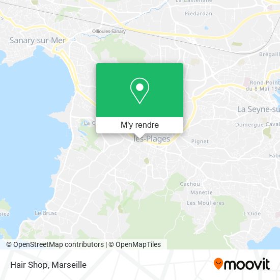 Hair Shop plan