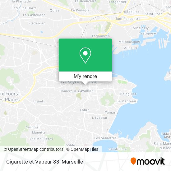 Cigarette et Vapeur 83 plan