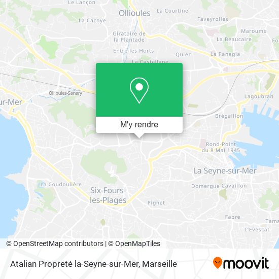 Atalian Propreté la-Seyne-sur-Mer plan