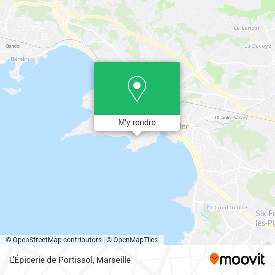L'Épicerie de Portissol plan