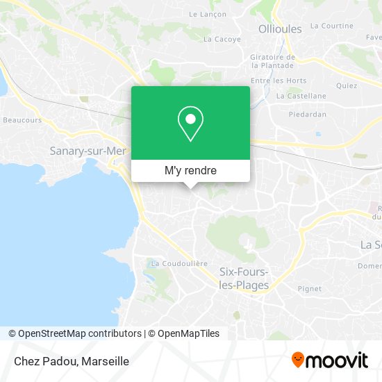 Chez Padou plan