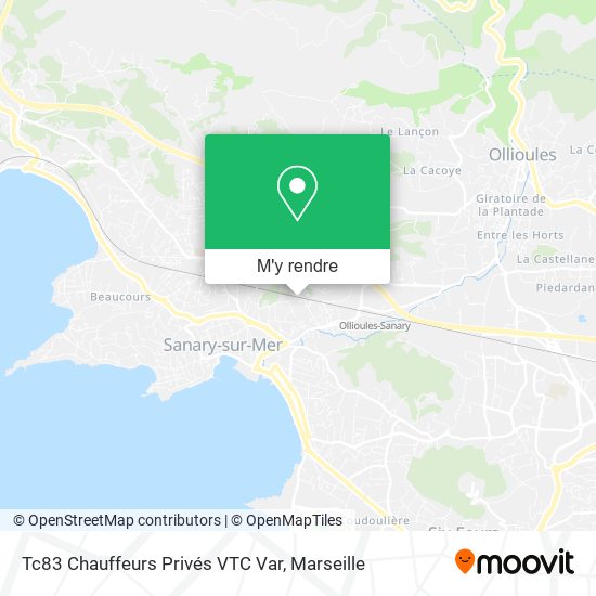 Tc83 Chauffeurs Privés VTC Var plan