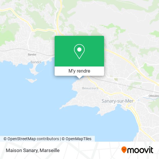 Maison Sanary plan