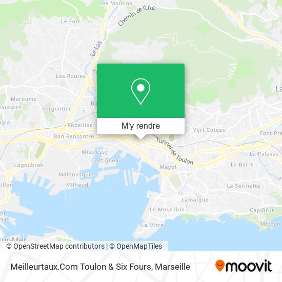 Meilleurtaux.Com Toulon & Six Fours plan