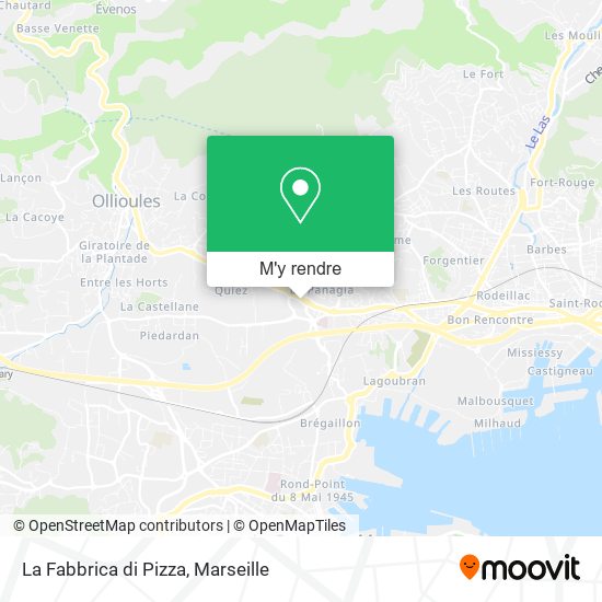 La Fabbrica di Pizza plan