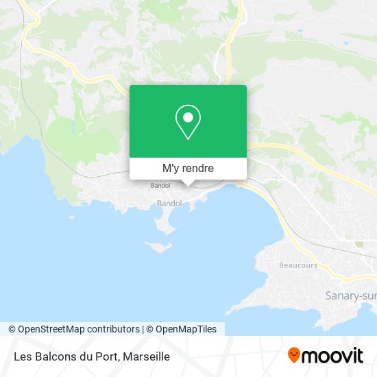 Les Balcons du Port plan