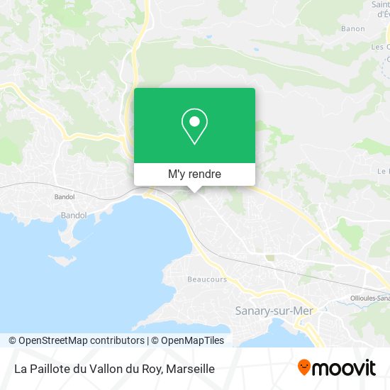 La Paillote du Vallon du Roy plan