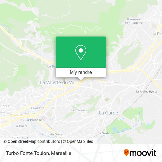 Turbo Fonte Toulon plan