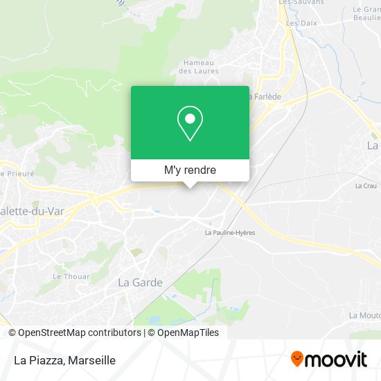 La Piazza plan