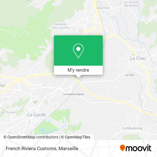 French Riviera Customs plan