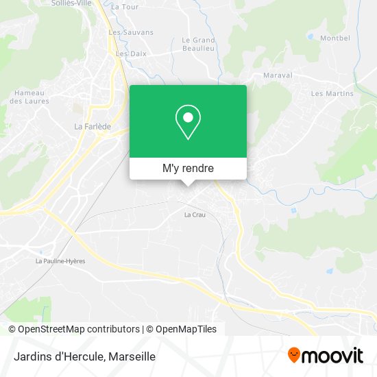 Jardins d'Hercule plan