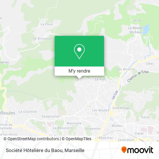 Société Hôtelière du Baou plan
