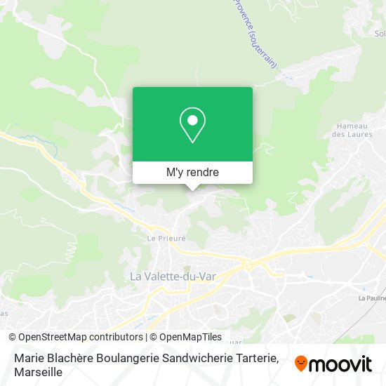Marie Blachère Boulangerie Sandwicherie Tarterie plan