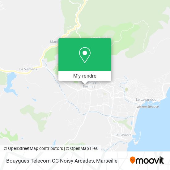 Bouygues Telecom CC Noisy Arcades plan