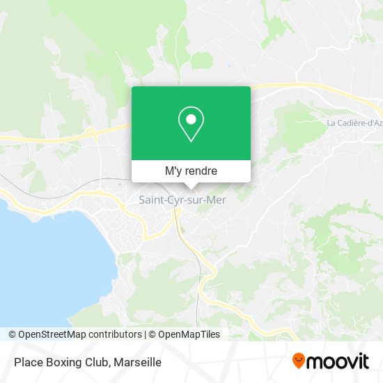Place Boxing Club plan