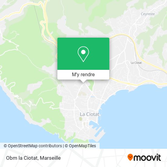 Obm la Ciotat plan