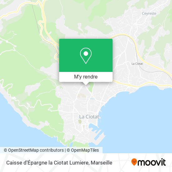 Caisse d'Épargne la Ciotat Lumiere plan