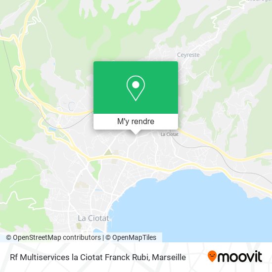 Rf Multiservices la Ciotat Franck Rubi plan