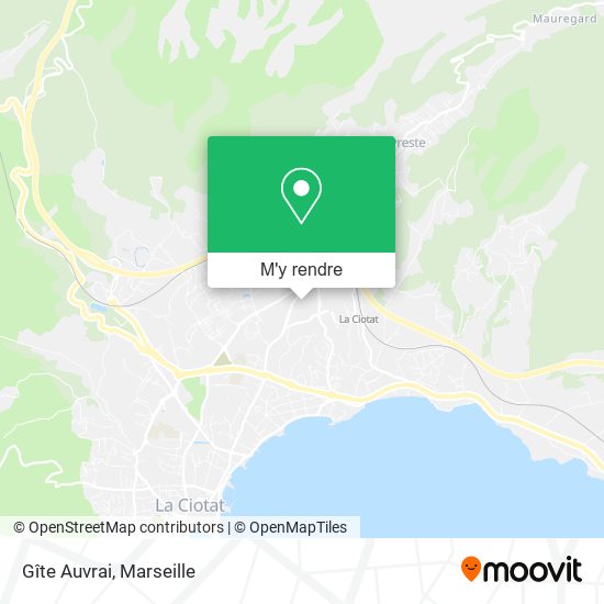 Gîte Auvrai plan