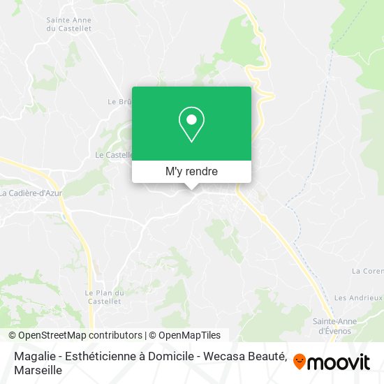 Magalie - Esthéticienne à Domicile - Wecasa Beauté plan