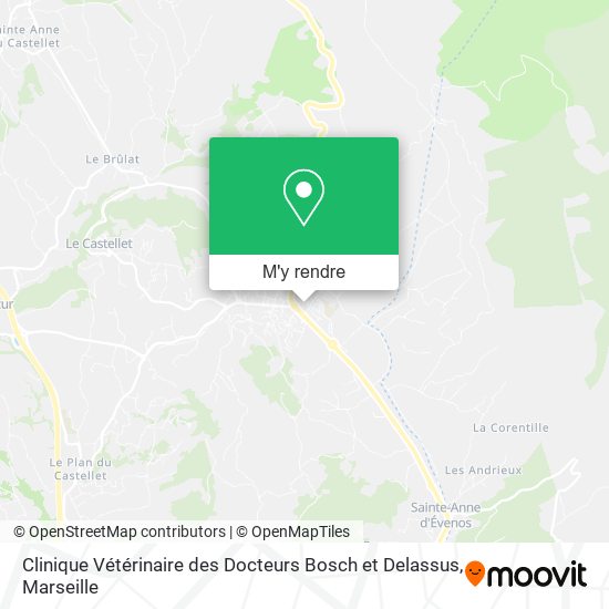 Clinique Vétérinaire des Docteurs Bosch et Delassus plan