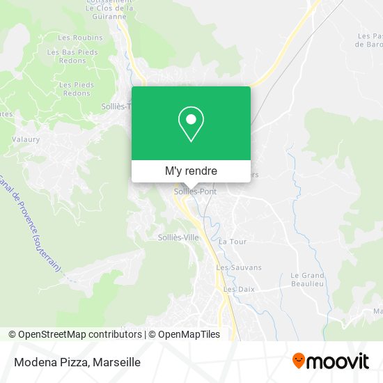 Modena Pizza plan