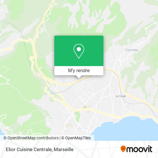 Elior Cuisine Centrale plan