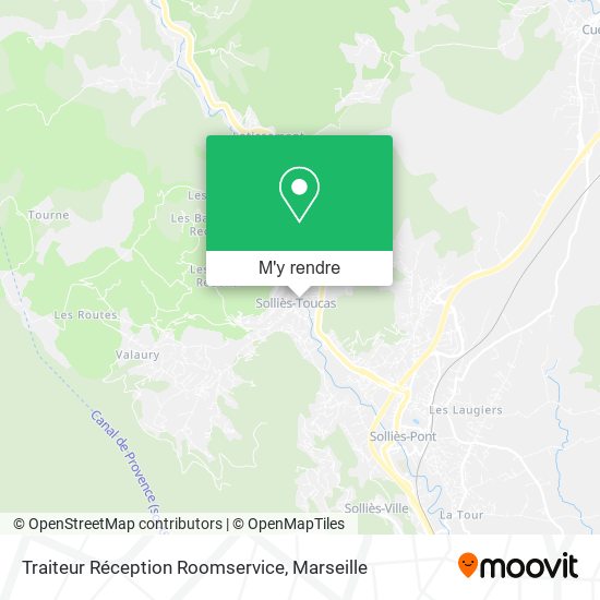 Traiteur Réception Roomservice plan
