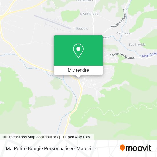 Ma Petite Bougie Personnalisée plan