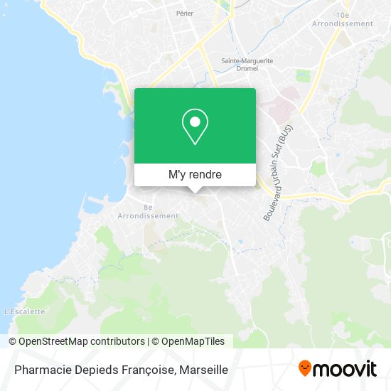 Pharmacie Depieds Françoise plan