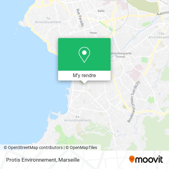 Protis Environnement plan