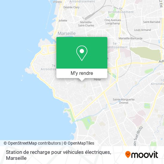 Station de recharge pour véhicules électriques plan