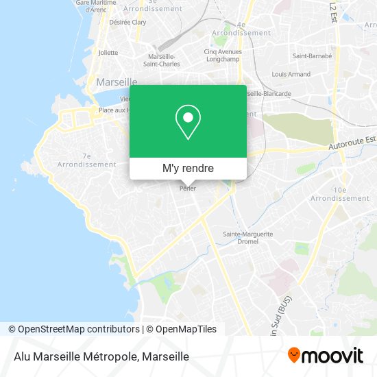 Alu Marseille Métropole plan