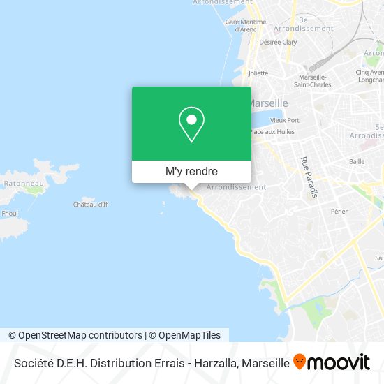 Société D.E.H. Distribution Errais - Harzalla plan