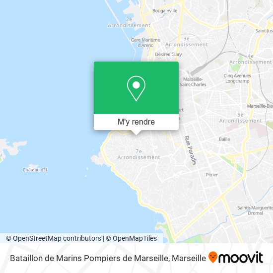 Bataillon de Marins Pompiers de Marseille plan