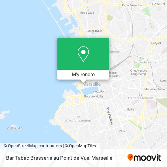 Bar Tabac Brasserie au Point de Vue plan