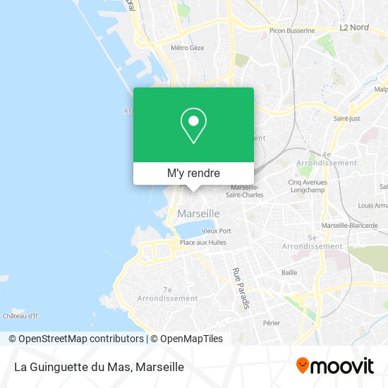 La Guinguette du Mas plan