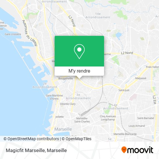 Magicfit Marseille plan