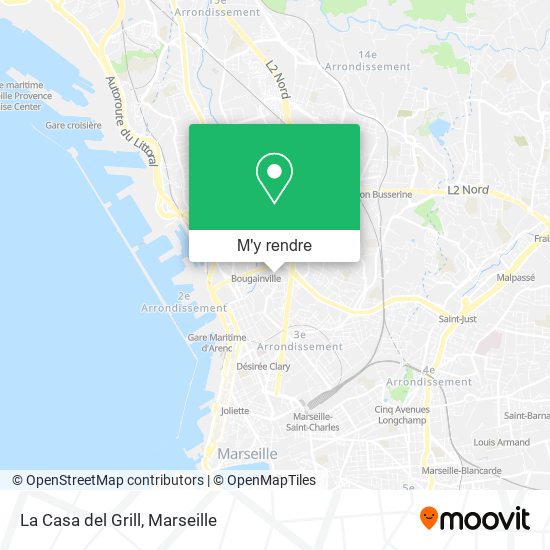 La Casa del Grill plan