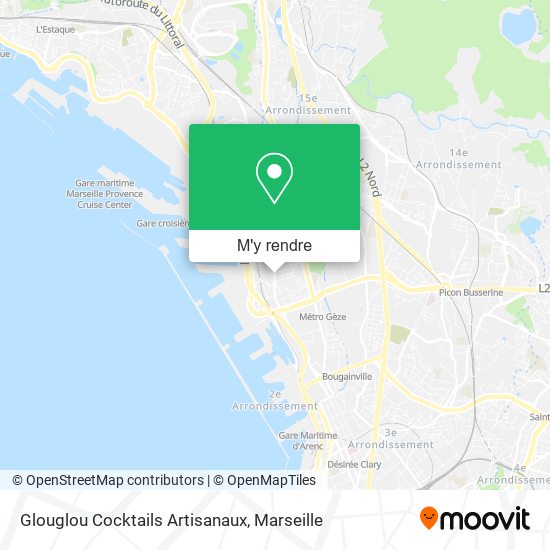Glouglou Cocktails Artisanaux plan