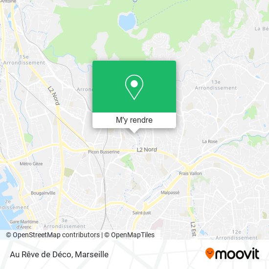 Au Rêve de Déco plan