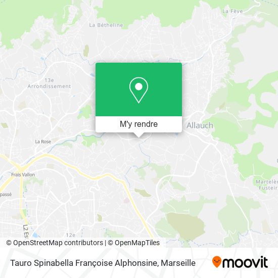 Tauro Spinabella Françoise Alphonsine plan