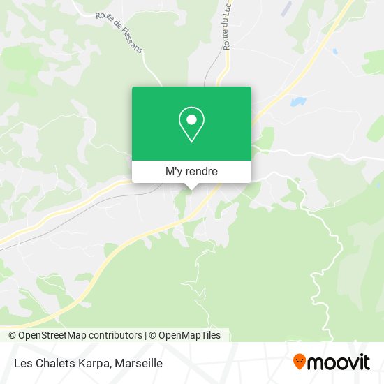 Les Chalets Karpa plan