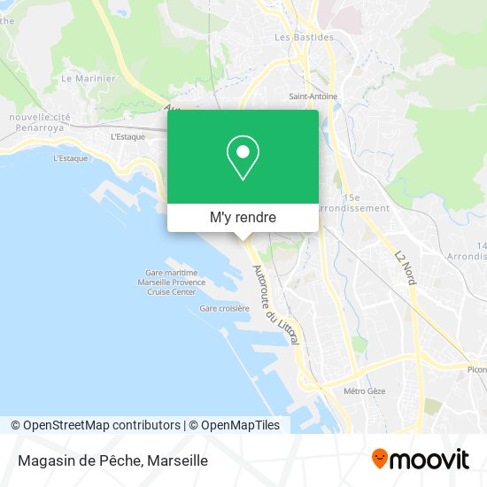 Magasin de Pêche plan